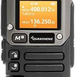 Quansheng UV-K6 UV-K5(8) Walkie Talkie 5W Airband Radio Type C Charge UHF VHF DTMF FM Dual Band Two Way Radio with NOAA Weather Alarm Function