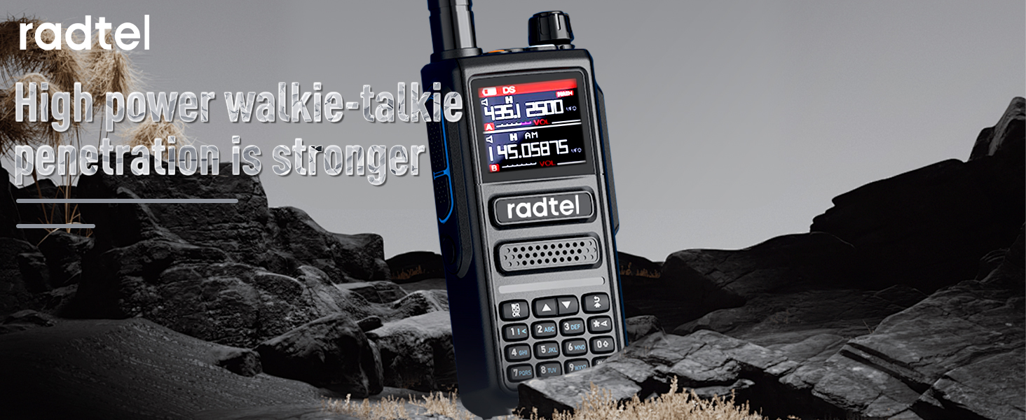 high power walkie-talkie