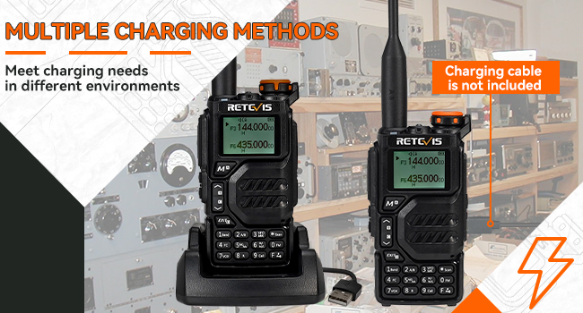 long distance walkie talkies 1000 miles tri band ham radio