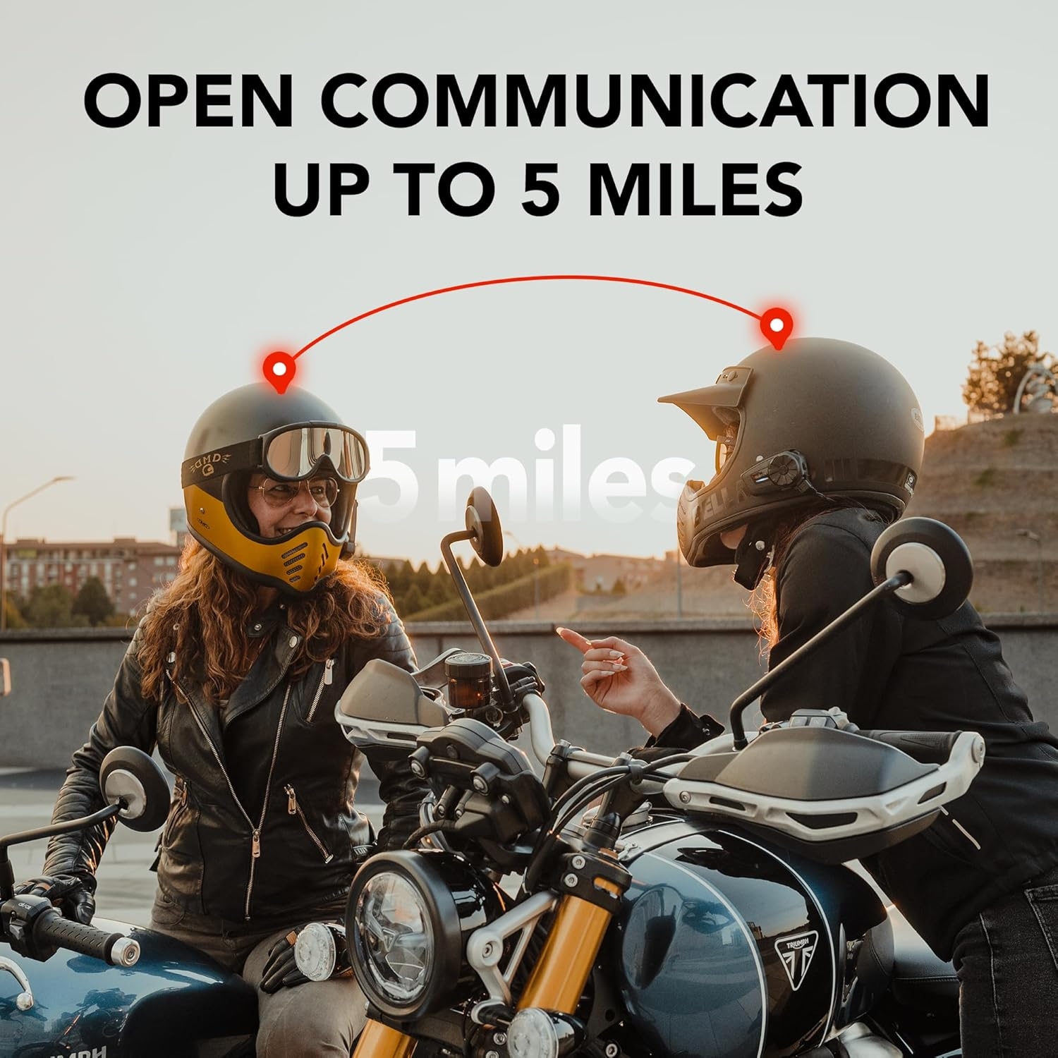 Sena Spider RT1 Low Profile Motorcycle Mesh Communication System - Image 13