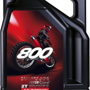 Motul 800 2T Factory Line 100% Synthetic Off Road 2-Stroke Engine Oil 4L (104039)