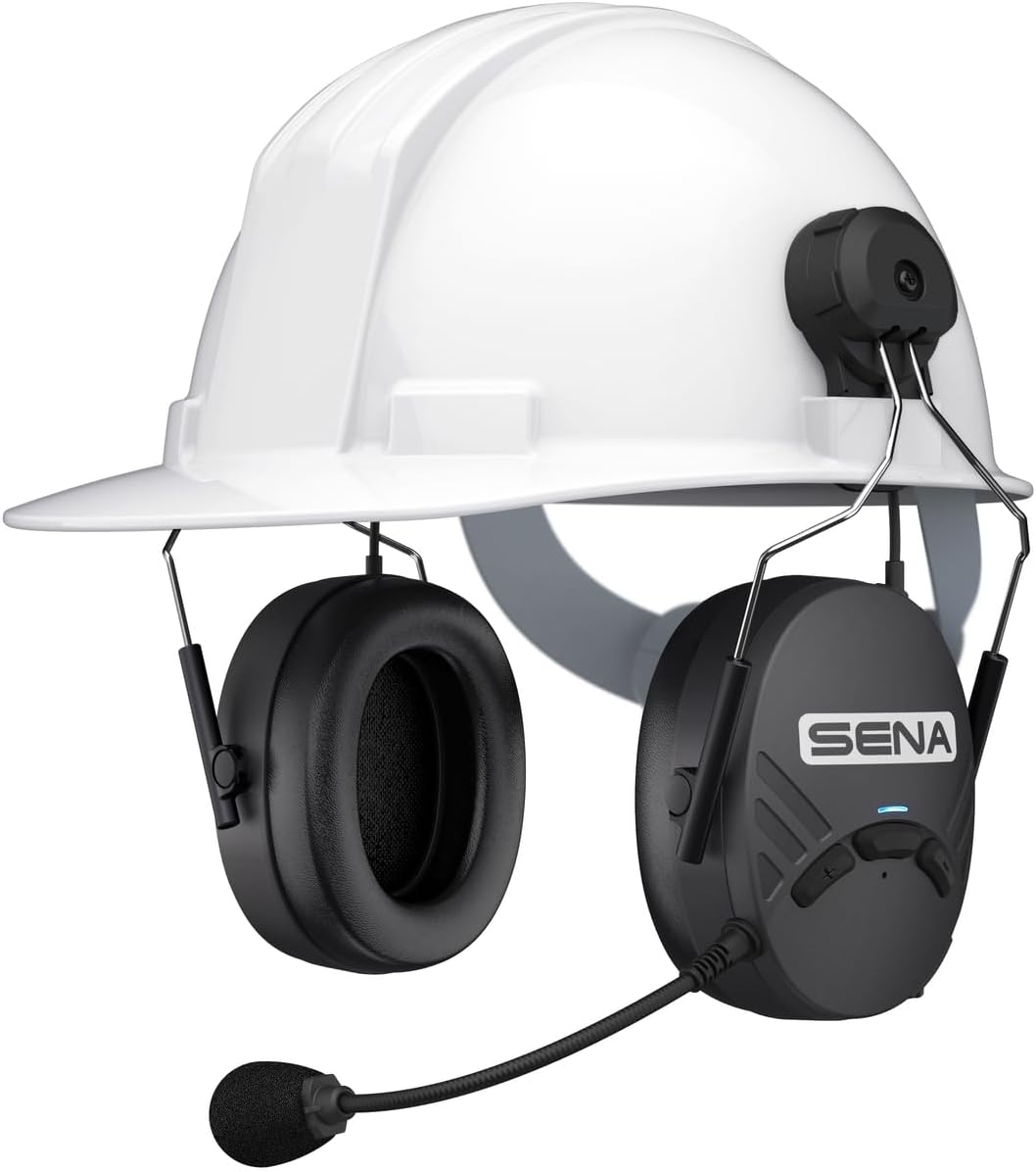 Sena TuffTalk Lite Hard Hat Mount Earmuff with Long-Range Bluetooth Communication - Image 6