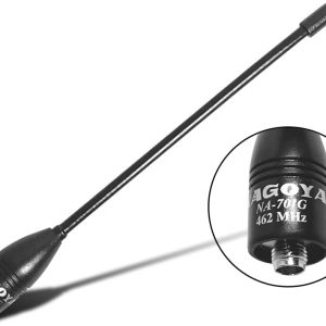 Authentic Genuine Nagoya NA-701G 5.5-Inch Whip GMRS (462MHz) Antenna SMA-Female for BTECH and BaoFeng Radios