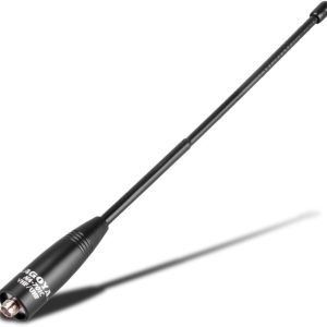 Authentic Genuine Nagoya NA-701C (Commercial Frequency Tuned) 8-Inch Whip VHF/UHF (155/455Mhz) Antenna SMA-Female for BTECH and BaoFeng Radios
