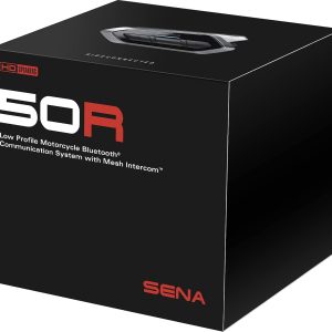 SENA 50R-01 Bluetooth SINGLE Headset Kit for Motorcycles (1 Headset), 50R-01