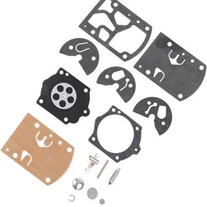 Carburetor Rebuild Kit WB37 For K10-WB Chainsaw, Compatible With And Outdoor POWERs Equipment, Replacement Gaskets And Seals Set For Engine Repair Maintenance
