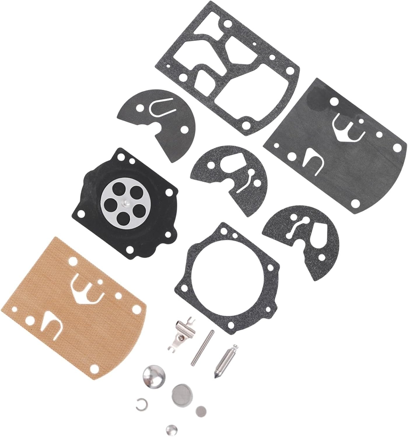 Carburetor Rebuild Kit WB37 For K10-WB Chainsaw, Compatible With And Outdoor POWERs Equipment, Replacement Gaskets And Seals Set For Engine Repair Maintenance