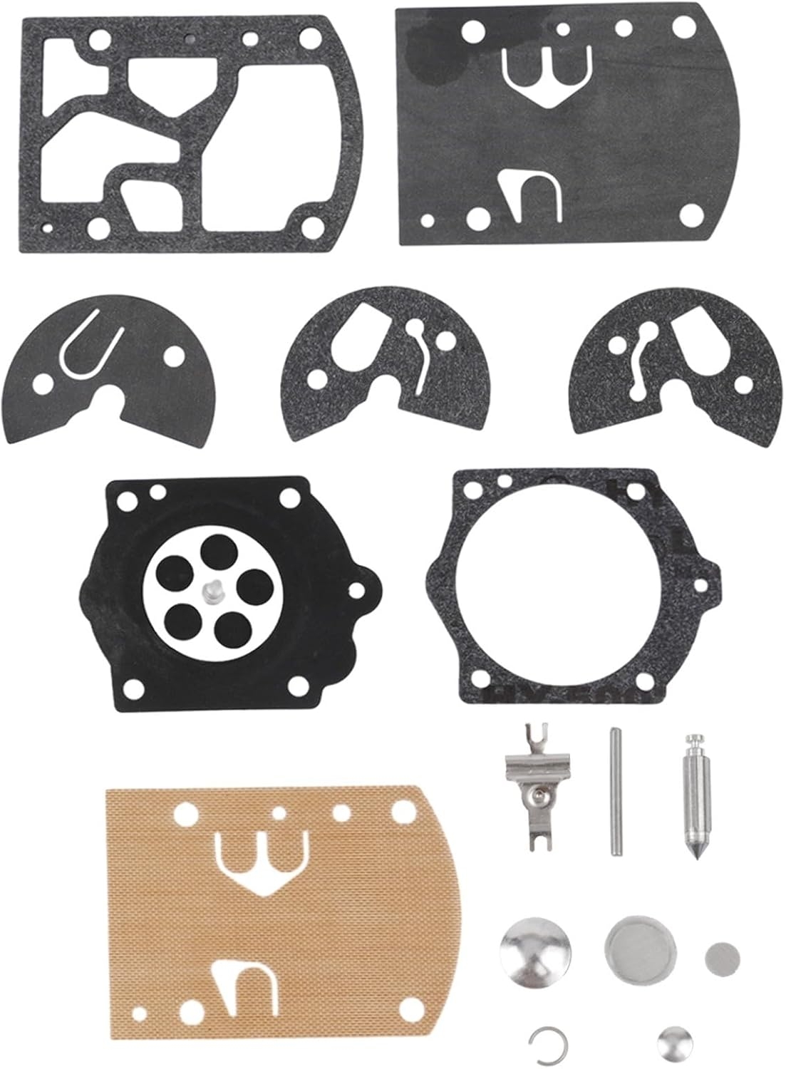 Carburetor Rebuild Kit WB37 For K10-WB Chainsaw, Compatible With And Outdoor POWERs Equipment, Replacement Gaskets And Seals Set For Engine Repair Maintenance - Image 2