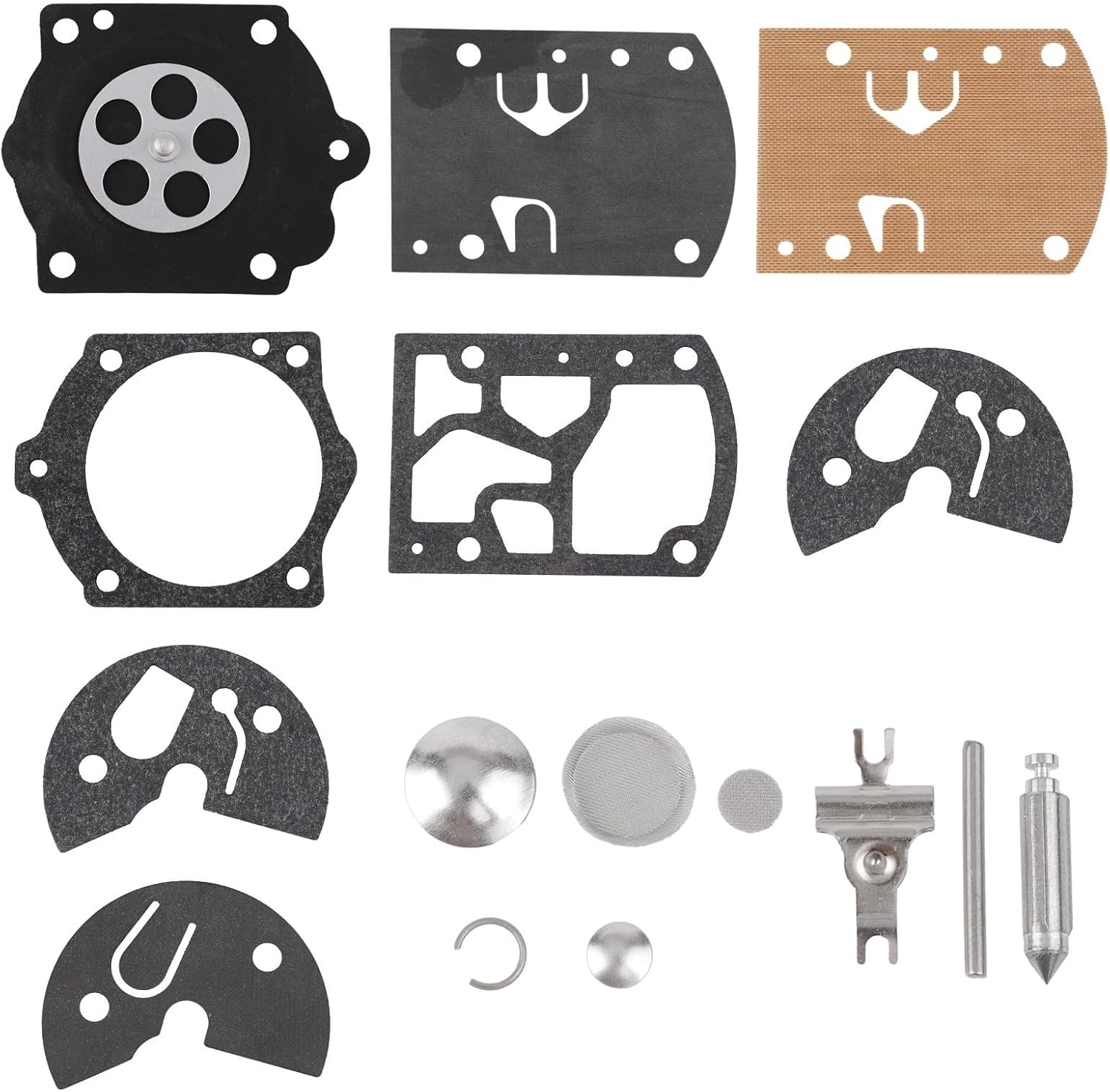 Carburetor Rebuild Kit WB37 For K10-WB Chainsaw, Compatible With And Outdoor POWERs Equipment, Replacement Gaskets And Seals Set For Engine Repair Maintenance - Image 3