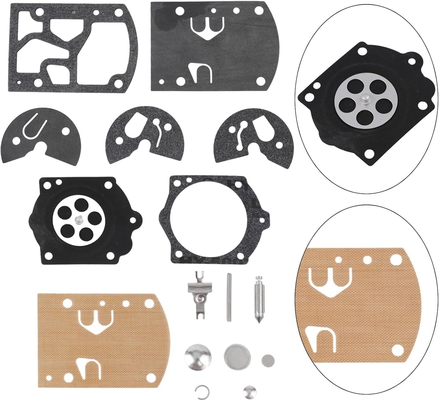 Carburetor Rebuild Kit WB37 For K10-WB Chainsaw, Compatible With And Outdoor POWERs Equipment, Replacement Gaskets And Seals Set For Engine Repair Maintenance - Image 6